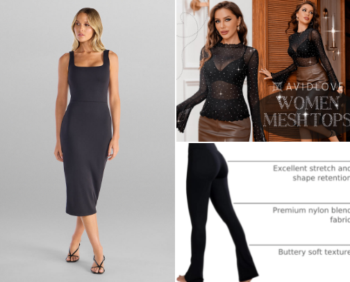 Fashion finds cover photo collage
