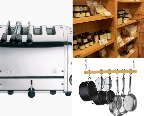 Kitchen must haves! Up your game cover photo collage