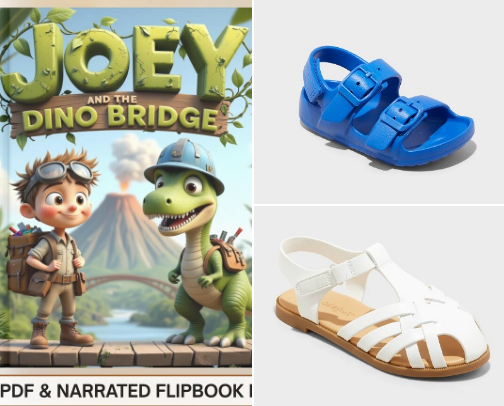 Toddler favorites cover photo collage