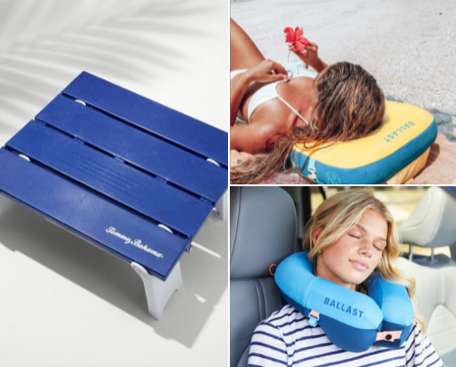 Unique Beach Accessories cover photo collage