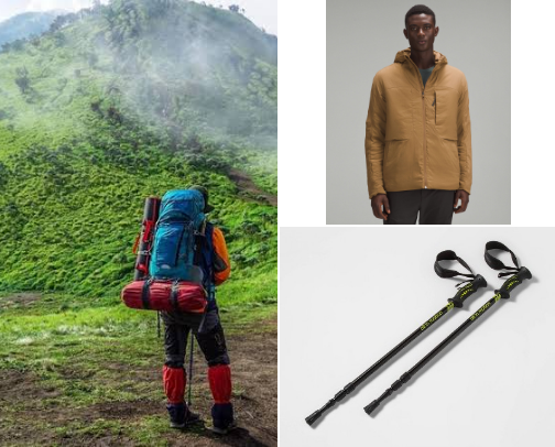 The best gear checklist for hiking cover photo collage