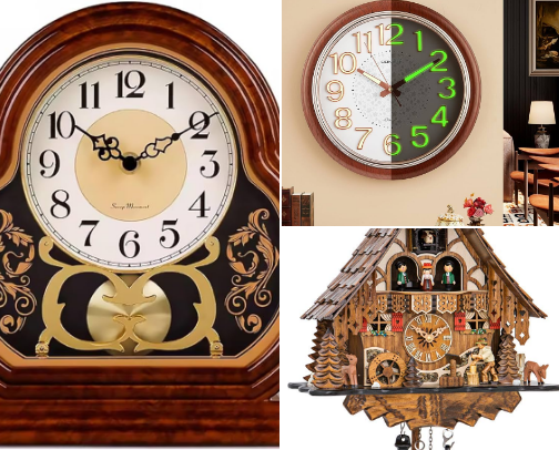 Clocks and All Time Pieces cover photo collage