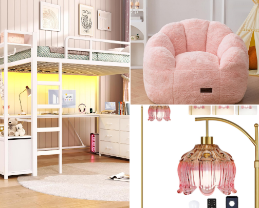 Little girl room (7) cover photo collage