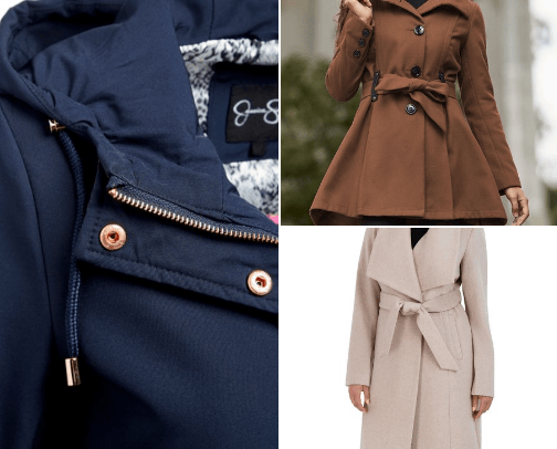 Jackets and coats cover photo collage