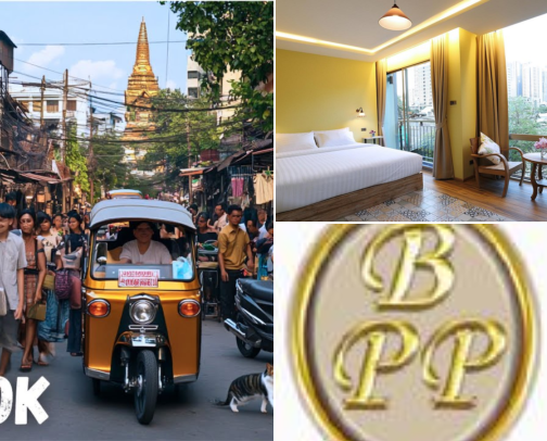 Lovely hotels in Sukhumvit, Bangkok, Thailand cover photo collage