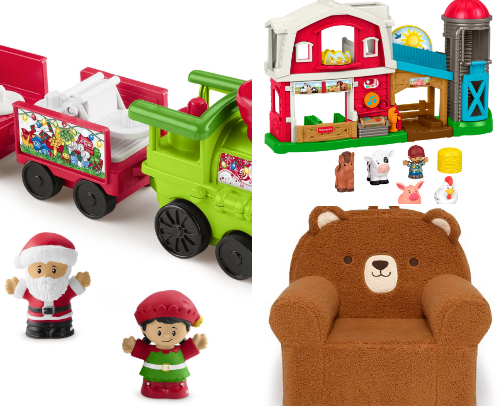 Great 2025 Christmas gifts for 1-3 year olds cover photo collage