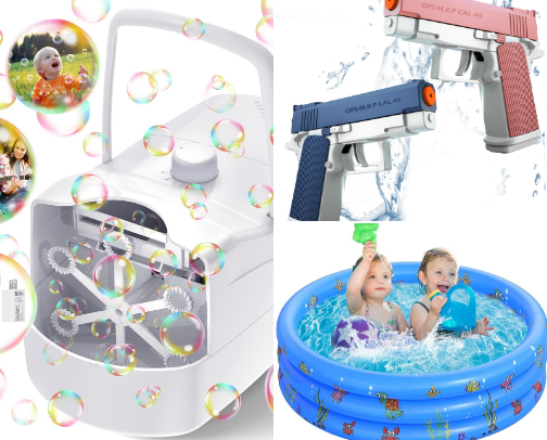Cheap But Genius Summer Toys & Activities for Kids (6 Year Old Favorites) cover photo collage