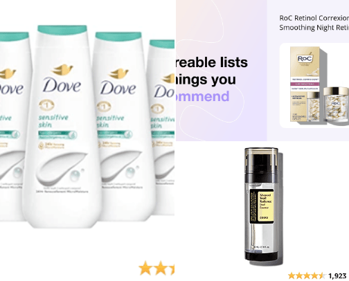 Beauty/Skincare cover photo collage