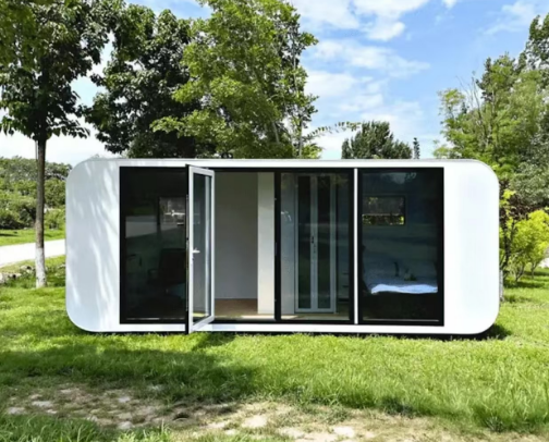 Customized Apple Cabin Personalized Reasonable Price Luxury Tiny House Modular House Prefabricated Homes. cover photo collage