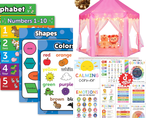 Toy Room Decor cover photo collage