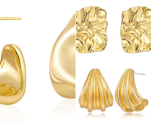 earrings cheaper than your lunch 🫶🏼 cover photo collage