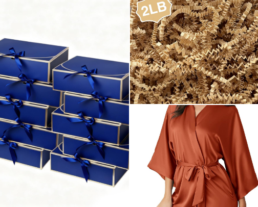 Bridesmaids & Groomsmen Proposal Boxes cover photo collage