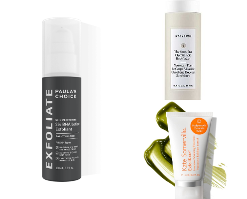 Chemical exfoliants that are actually worth it cover photo collage