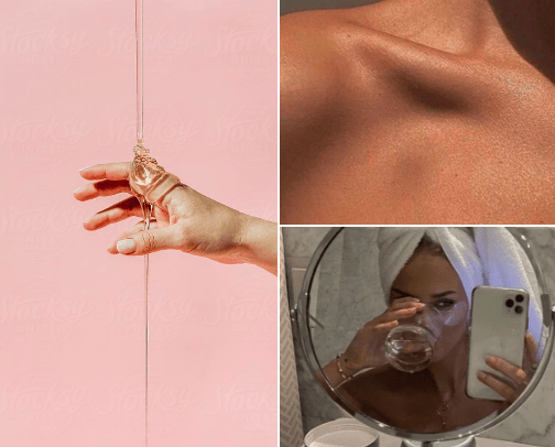 Dry skin products in Sephora cover photo collage