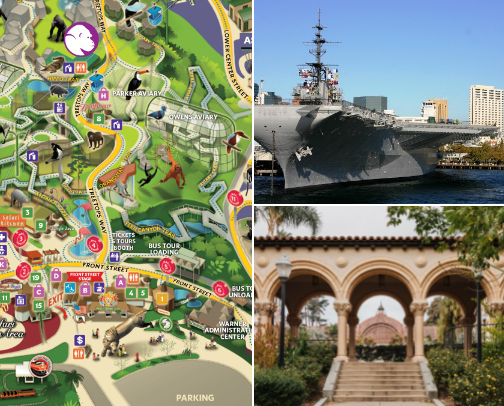 🧳San Diego Travel Guide: Best Spots , Food & Tips🤩 cover photo collage