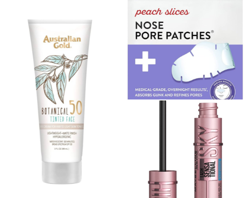 All things skincare, beauty and makeup cover photo collage