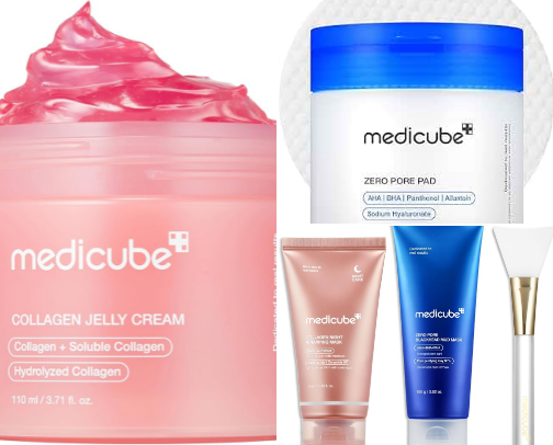 My Everyday Glow Routine cover photo collage