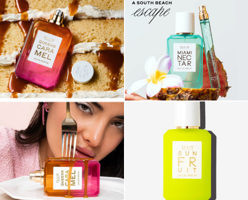 Perfume Princess cover photo collage