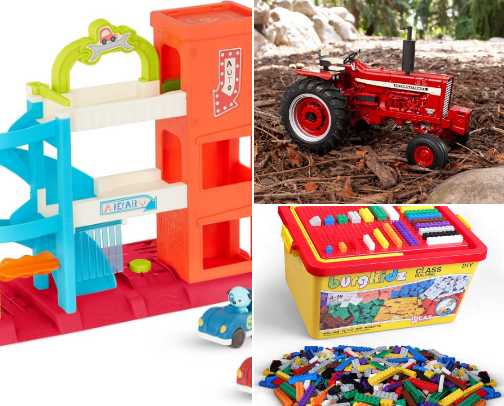 Toys Toodler Boy Loves cover photo collage