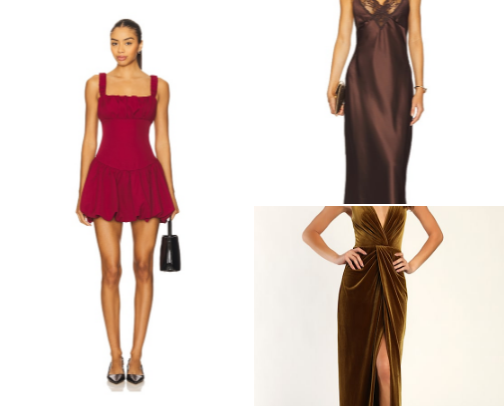 Fall Wedding Guest Dress cover photo collage