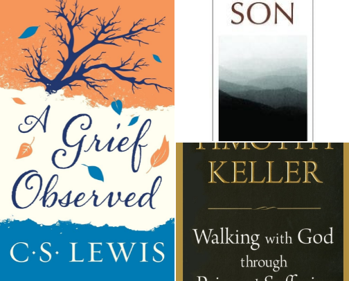 Grieving Well: Caring for Your Spirit, Soul & Body Through Loss (A Pastor's Picks) cover photo collage