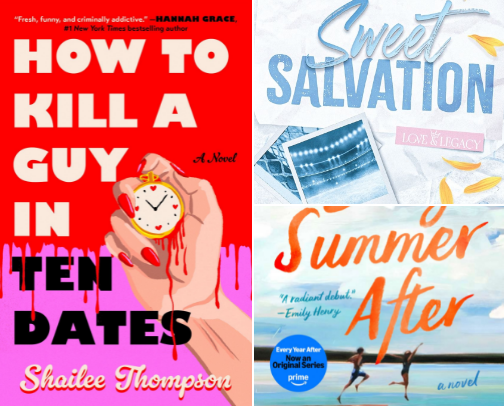 July Reading Wrap-Up cover photo collage