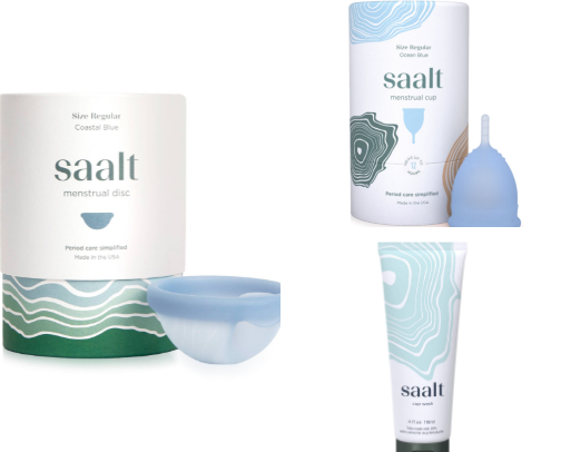 My Heavy-Flow Survival Kit cover photo collage