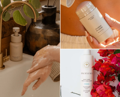 All Natural Cruelty Free Beauty Secrets 💋🌱 (Perfect for Ultra Sensitive Skin) cover photo collage