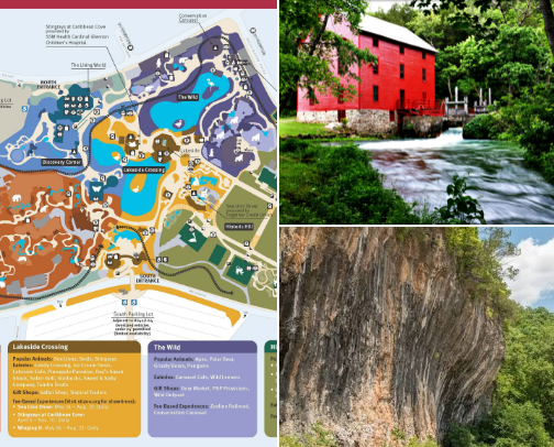 Some of my favorite places 🖤 cover photo collage