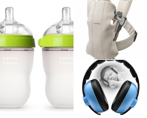 Baby Traveling Essentials cover photo collage