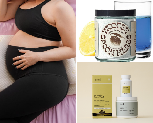 oh baby! pregnancy must-haves 🤰🏼 cover photo collage