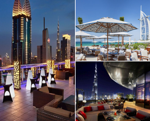 Out & About in Dubai 🌃💫 cover photo collage