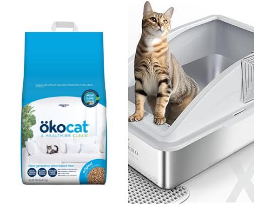 Cat supplies cover photo collage