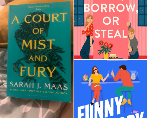 2025 Book reads📚✨ cover photo collage