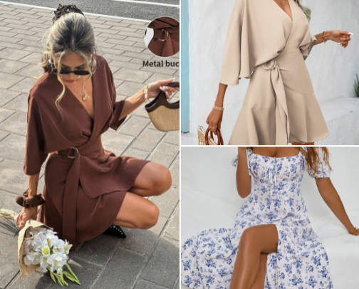 Summer dresses 2026 trends☀️ cover photo collage