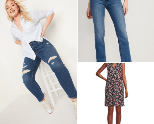 Standard Size Clothing Deals cover photo collage