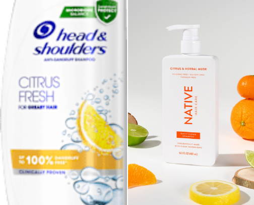 Hair care cover photo collage