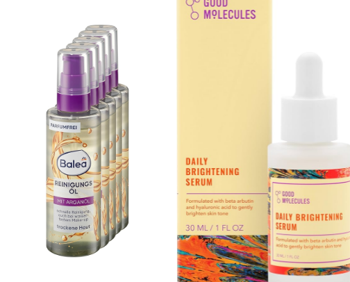 Outstanding quality skincare under 10€ 🫧 cover photo collage