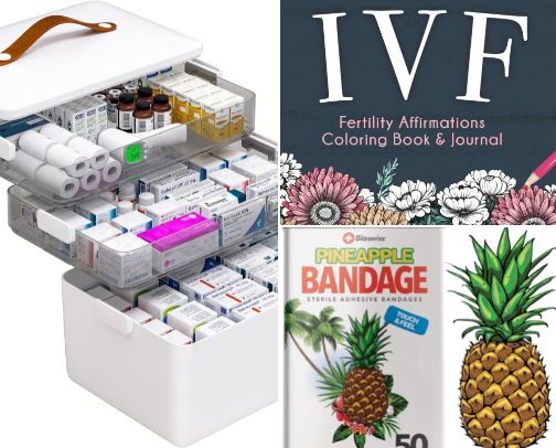 IVF necessities cover photo collage