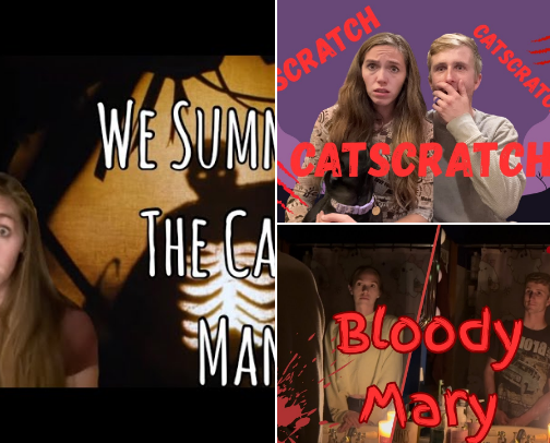 Paranormal Games cover photo collage