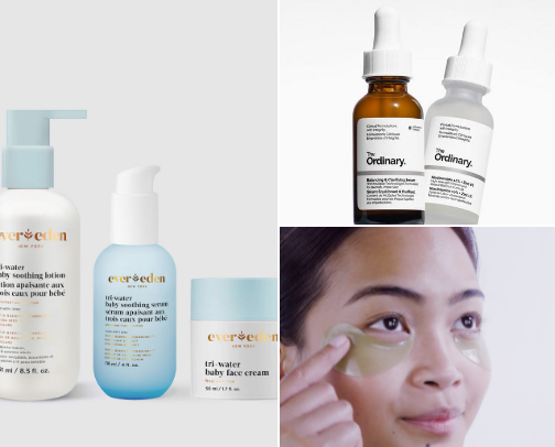 Skincare recommendations cover photo collage