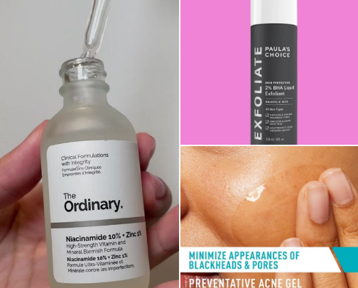 Acne, Oily Skin & Large Pores cover photo collage