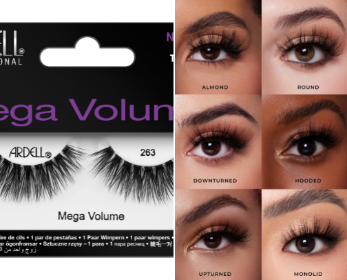 Lashes cover photo collage