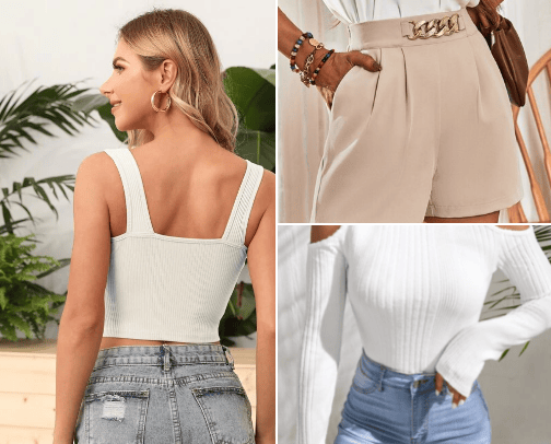 Clothes I rebuy again and again 💝 cover photo collage