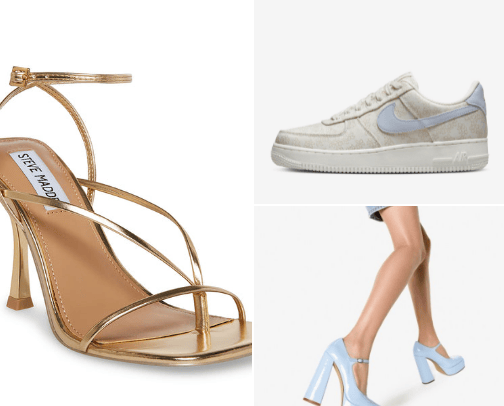 Footwear cover photo collage
