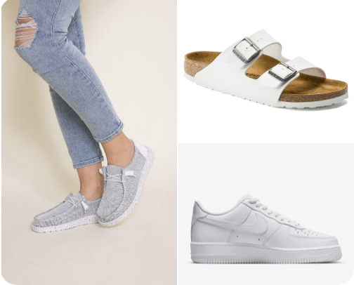 Who doesn't love shoes cover photo collage
