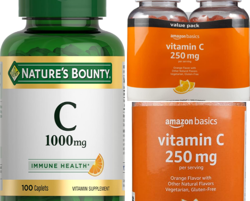 Top 10 Vitamin C Recommendations cover photo collage