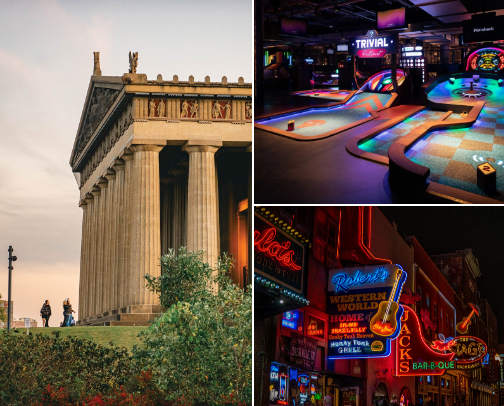 Nashville Favorites: Food, Fun & Local Spots cover photo collage