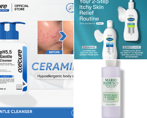Budget-Friendly Skincare cover photo collage