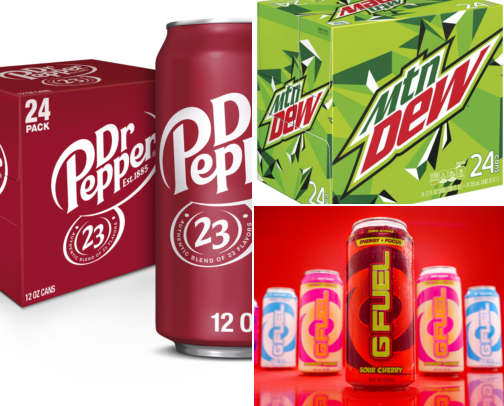 Gamer fuel: my go-to drinks cover photo collage